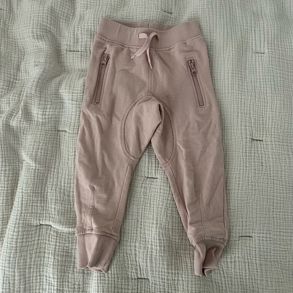 Molo Kids Girls Ashley Sweatpants in Petal Blush